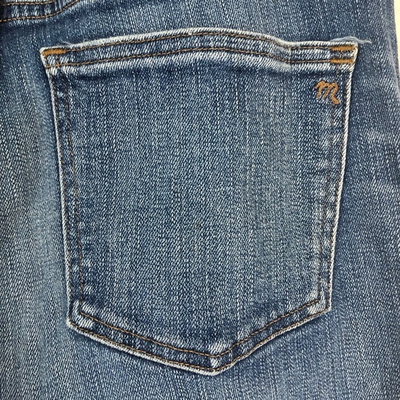 Madewell 9" High-Rise Skinny Jeans Allegra Wash Released Chewed Hem STYLE #K1868 - Picture 10 of 16